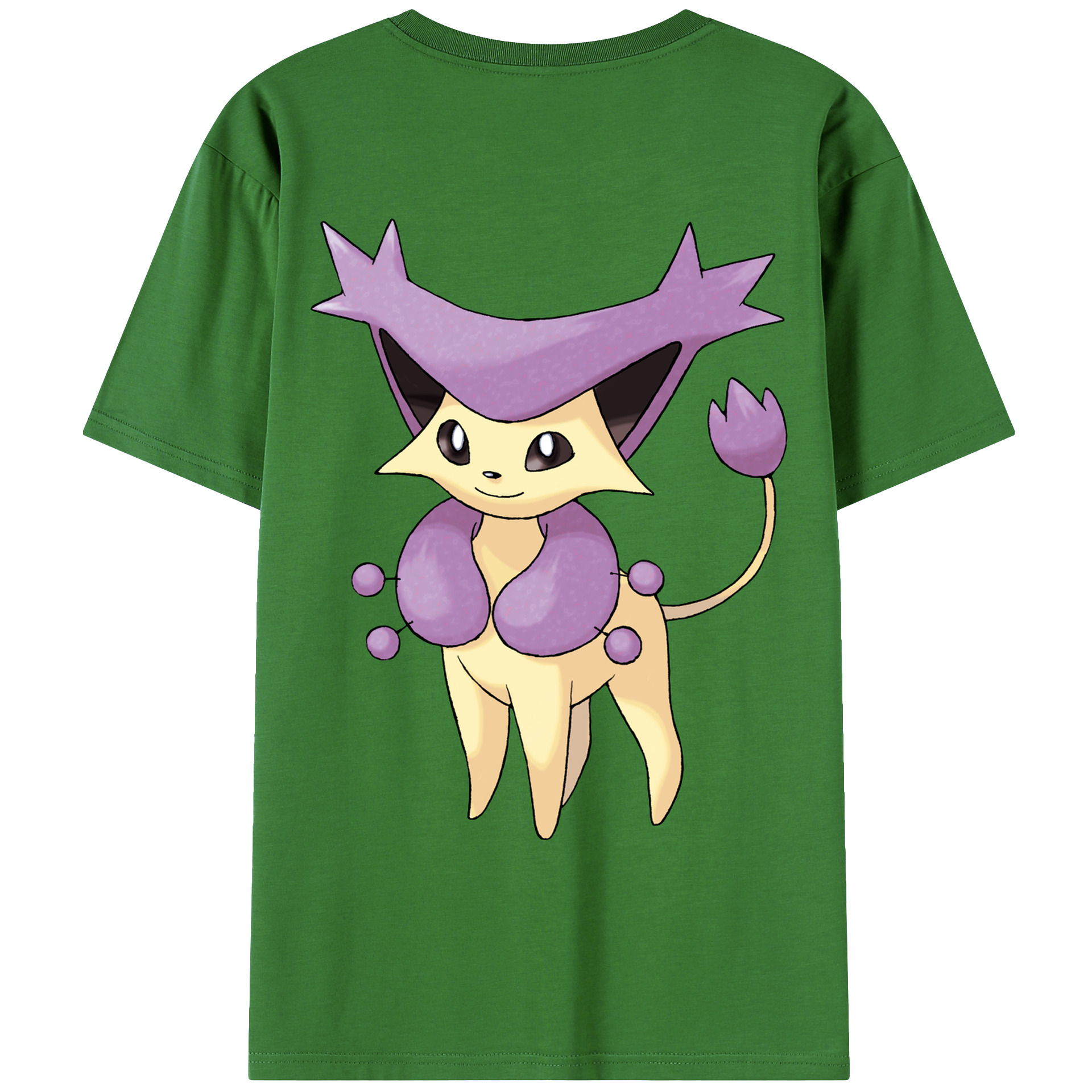 （画像用） ポケットモンスター Pokémon レディース半袖Tシャツ(バックプリント)